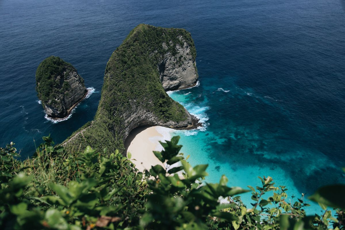Titik pandang Pantai Kelingking